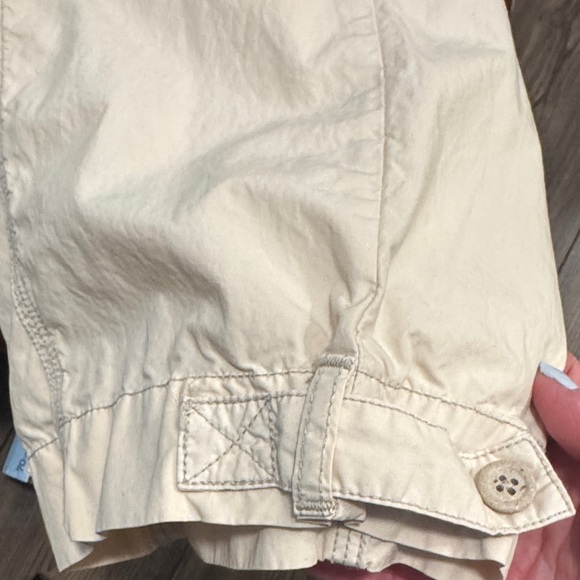 Pilcro Beige Elastic Waist Cargo Pants - Picture 5 of 5